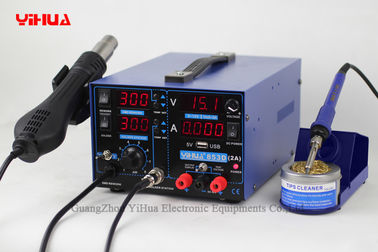 5V USB 신형 3in1 열기 납땜 역을 가진 YIHUA 853D 2A 4 LED