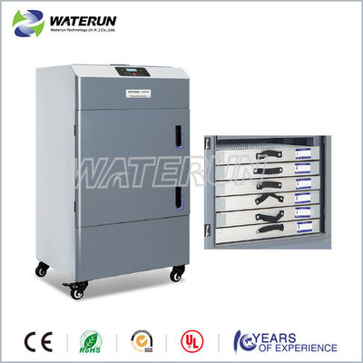 순화 공기를 위한 회색 휴대용 증기 갈퀴 450W HEPA 여과기